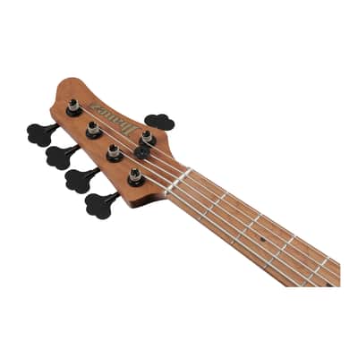 Ibanez MDM1305NAB MDM 5str Electric Bass w/Bag - Natural Stained Amber Burst image 6