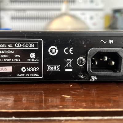 Tascam CD-500B Professional CD Player – Balanced XLR Outputs image 8