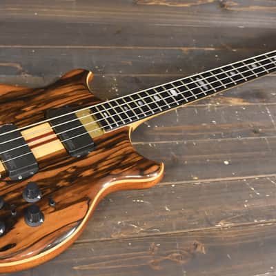 Alembic Stanley Clarke Signature Deluxe short scale 4 string Bass Macassar Ebony - VIDEO DEMO image 16