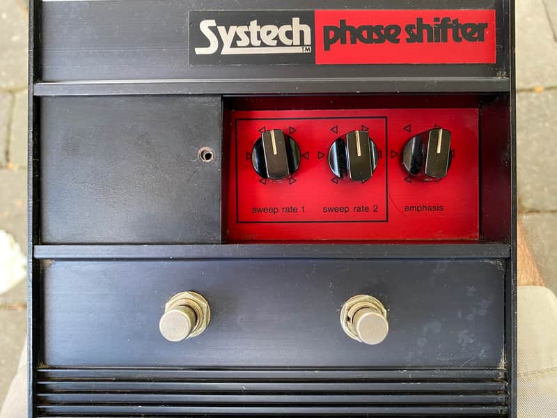 Systech Phase Shifter 1970s Red and Black image 1