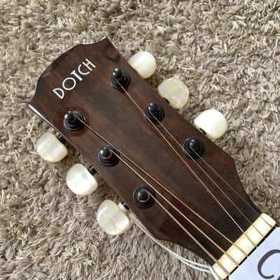 Red 41 Inch Acoustic Guitar, Spruce Mahogany Body, Rosewood Fingerboard Neck image 2
