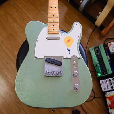 Partscaster: Guitar Mill Coke Bottle Flake T-Style + Fender Bullet 1 Neck – Complete Premium Build, Mastery, Arcane, Rutters with Extras! image 5