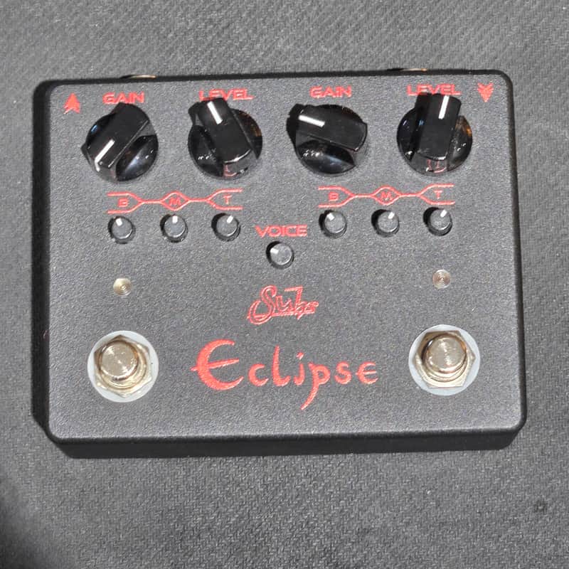 Used Suhr Eclipse Dual-channel Overdrive/Distortion Pedal - Black image 1