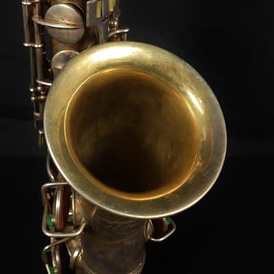 1922 Conn New Wonder Silver Plated Alto Saxophone Sax Gold Wash w/ OHSC image 5
