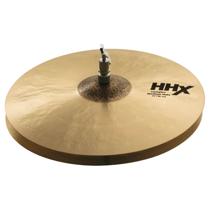 Sabian 15" HHX Complex Medium Hi-Hat Cymbal (Top) image 1