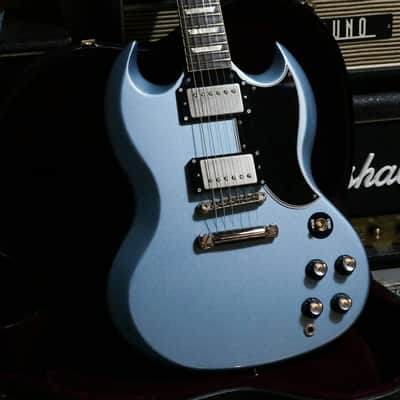 Gibson Custom Shop '61 Les Paul SG Standard Reissue 2011 - Pelham Blue Modified image 2