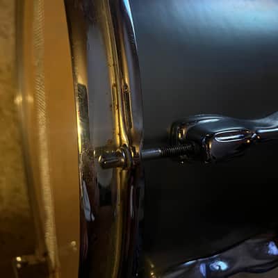 Slingerland  Magnum snare drum  1970-80 - Pewter image 14