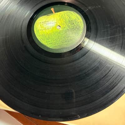 Vintage Beatles vinyl records 1964/1968 Capitol Rainbow UA Apple image 9