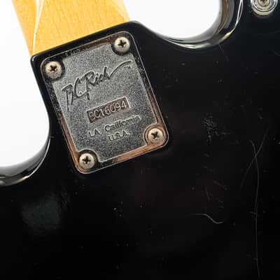 1990s BC Rich Mockingbird Bass – Active Electronics – Black image 6