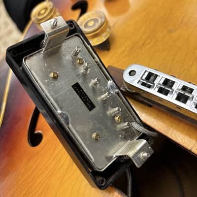 Gibson ES-175 D Hollow Body Electric Guitar 1961 Sunburst w/Gibson Reissue PAF Pickups, Hard Case image 19