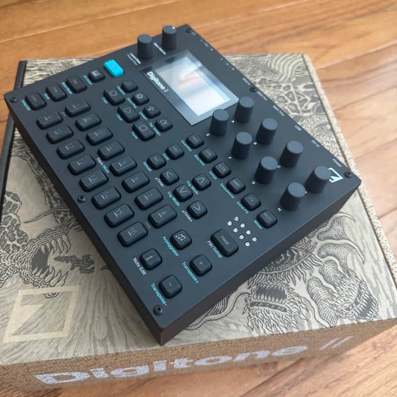 Elektron Digitone II 16-Voice Digital Synthesizer 2024 - Present - Black image 1