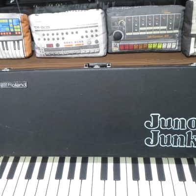 Roland Juno-60 with Tubbutec midi + controller + hardcase, FULLY RESTORED, MINT! image 18