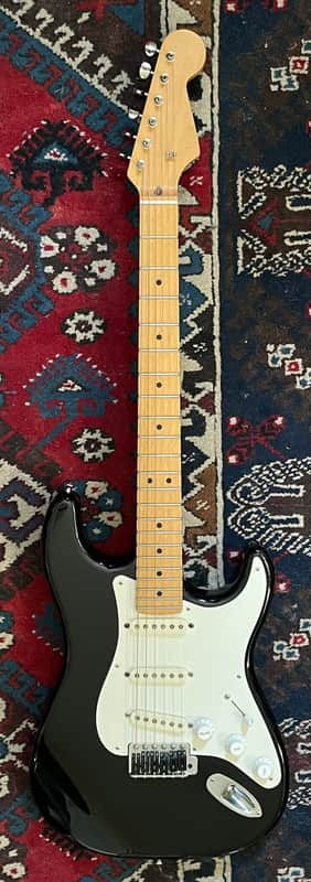 Warmoth Stratocaster Black image 1