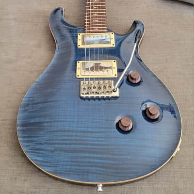 2006 PRS Custom 24 10-Top - Faded Whale Blue - One Piece Top image 3