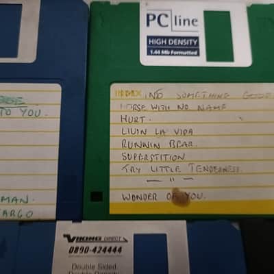 Midi Song Diskettes - Retro Midi Songs Files Floppy Disk - Large Collection image 25