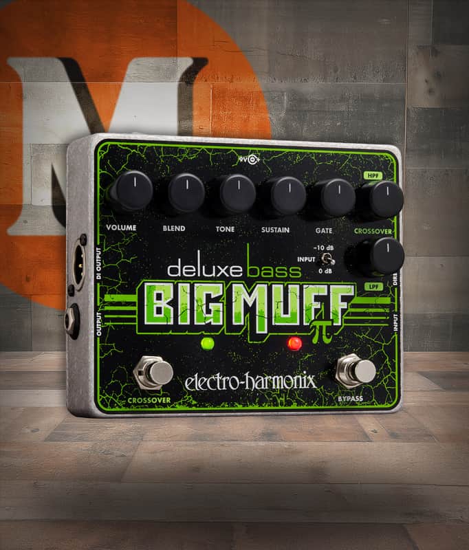 Electro-Harmonix Deluxe Bass Big Muff Pi Distortion/Sustainer Pedal (DXBBMUFF) image 1