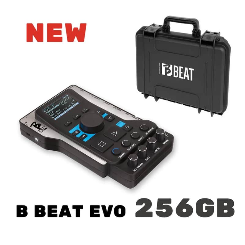 M-Live B.Beat EVO-HB 256GB W/Hard Bag Multitrack Backing Track Audio and Video Player (0737102) image 1