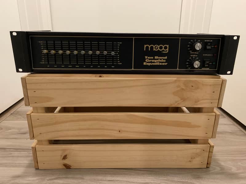 Moog MKG Ten Band Graphic Equalizer 1970s - Black image 1