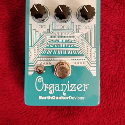 EarthQuaker Devices Organizer Polyphonic Organ Emulator V2 2017 - Present Teal / White Print image 1