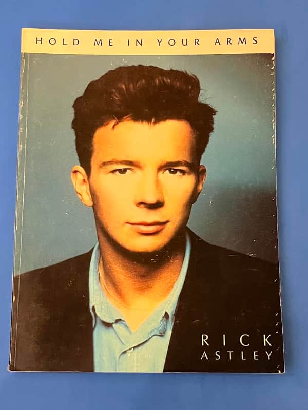 CPP Rick Astley Hold Me In Your Arms Piano, Vocal & Guitar Book