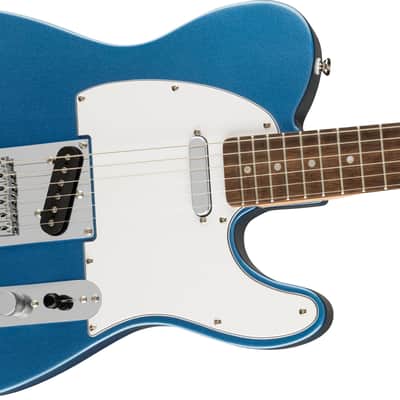 Fender Squier Affinity Series Telecaster LRL - White Pickguard - Lake Placid Blue image 4