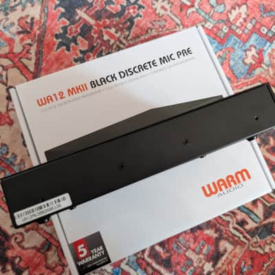 Warm Audio WA12 MKII Microphone Preamp 2019 - Present - Black imagen 5