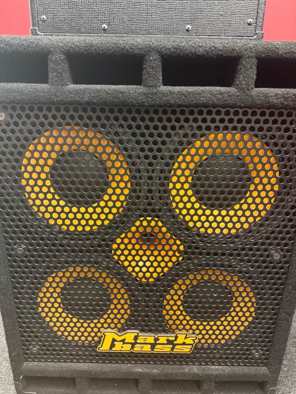 Markbass Standard 104HF 800-Watt 4x10" Bass Speaker Cabinet (4ohm) 2007 - Present - Black image 1