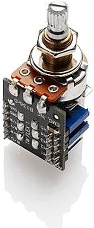 EMG Push/Pull Pot Solderless Potentiometer, Split Short Shaft image 1
