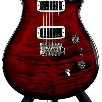 PRS S2 Custom 24-08 Fire Red Burst Flame maple Top with Gigbag Ser# S2078166 image 5
