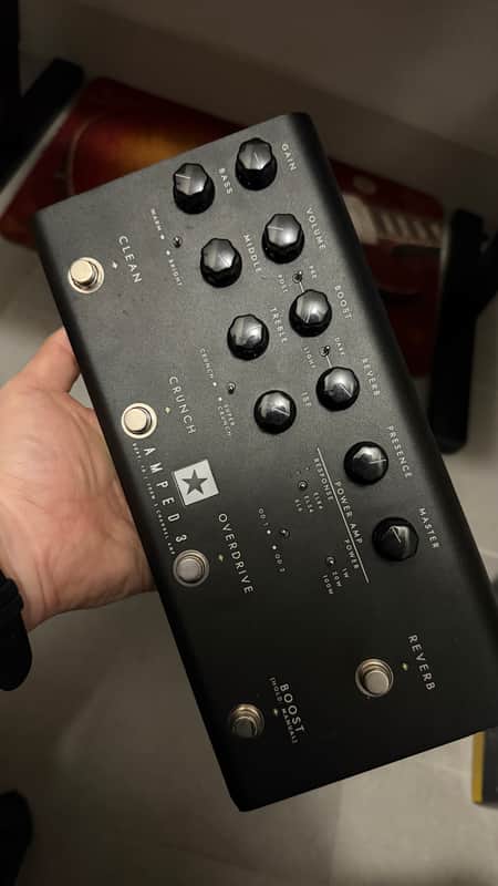 Blackstar AMPED 3 3-Channel 100-Watt Pedalboard Guitar Amp Head 2023 - Present - Black image 1