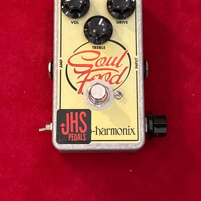 JHS Electro-Harmonix Soul Food with "Meat & 3" Mod 2014 - 2017 - Cream / Graphic image 2