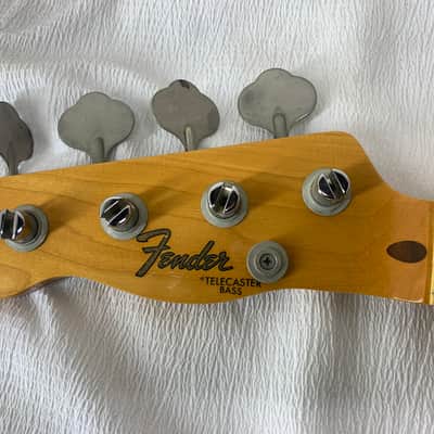 Fender Telecaster LEFTY Bass Maple One Piece Neck 1968 - Natural Lacquer image 1