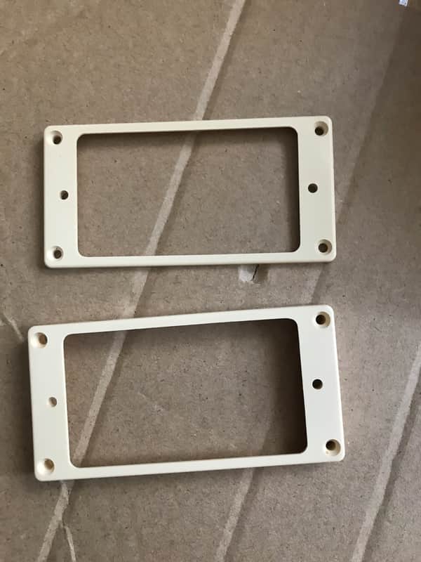 Epiphone Les Paul Humbucker Pickup Rings Cream image 1