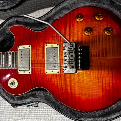 Epiphone Les Paul Plush Top Pro/Fx w/ Floyd Rose 2010 - Sunset Burst image 2