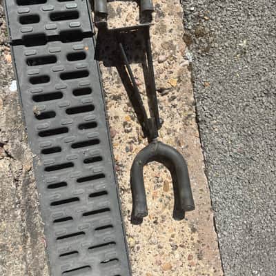 Quick lock , Hercules , other Wall hanger for slatted walls - Black image 1