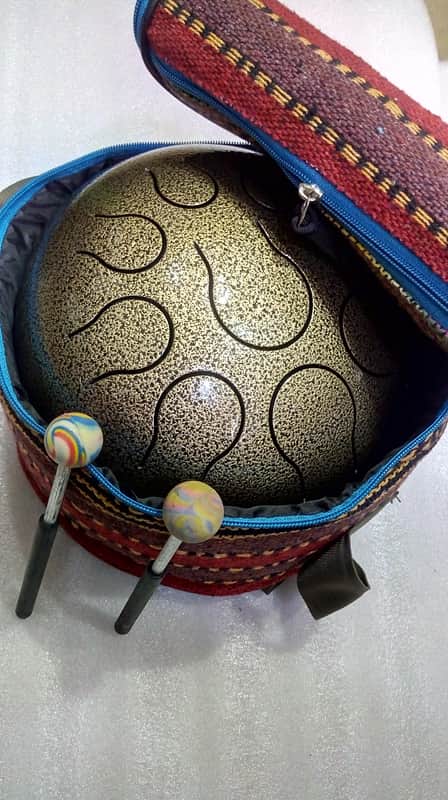 tongue drum/ steel drum/handpan/Haing drum/Happy Drum/yoga drum 10 inch, c scale 9 notes drum accurate tuned pro image 1