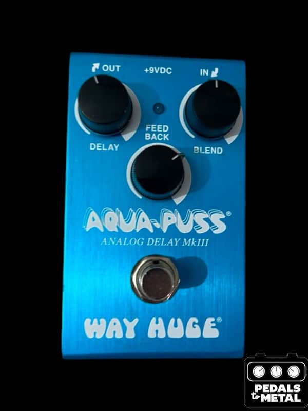 Way Huge WM71 Smalls Aqua-Puss Analog Delay MkIII 2018 - Present - Blue - X18713 image 1
