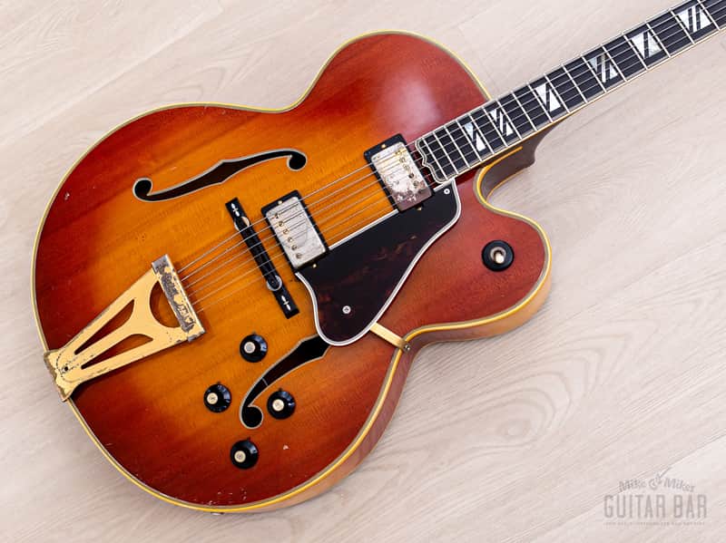 1970 Gibson Super 400 CES Vintage Archtop Electric Guitar Sunburst w/ T Tops, 1 11/16" Nut image 1