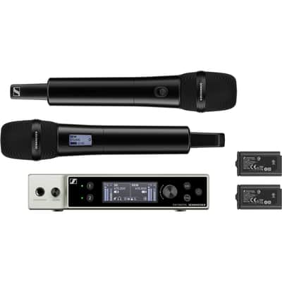 Sennheiser EW-DX 835-S Set Dual Handheld Microphone System (Q1-9 Band) image 9