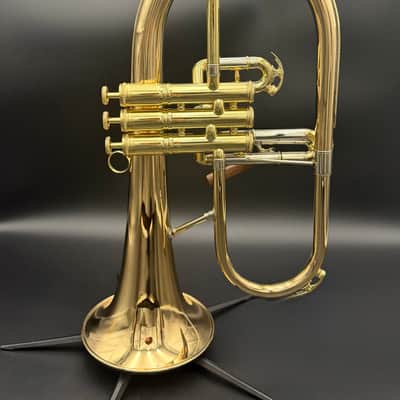 Conn Vintage One 1FG Flugelhorn – Gold Brass – Fred Powell Design – Eastlake Era – NAMM Demo image 1