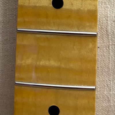 Warmoth Fender Stratocaster 3A Flame Maple Neck image 3