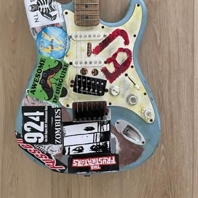 Billie Joe Armstrong "Blue" Guitar Replica image 2