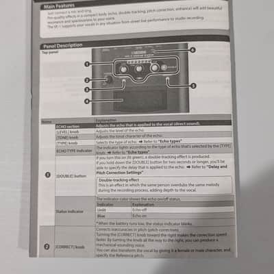Boss VE-1 Vocal Echo Multi-Effect Unit 2015 - Present - Blue image 6