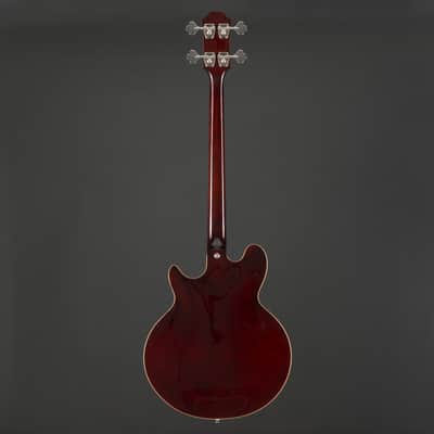 Epiphone Jack Casady Bass Sparkling Burgundy - Semi-Acoustic Bass righthand Bild 3