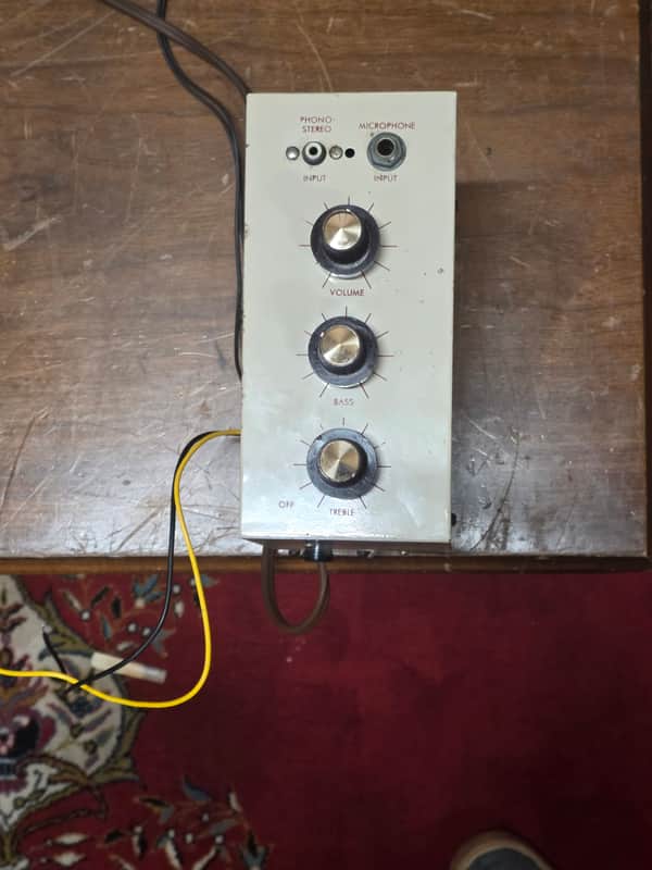 Voice of Music 168 Stereo Twin Amplifier Chassis Working Champ Amp 1960s image 1