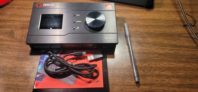 Antelope Audio ZenGo Audio Interface 2023 - Black image 1