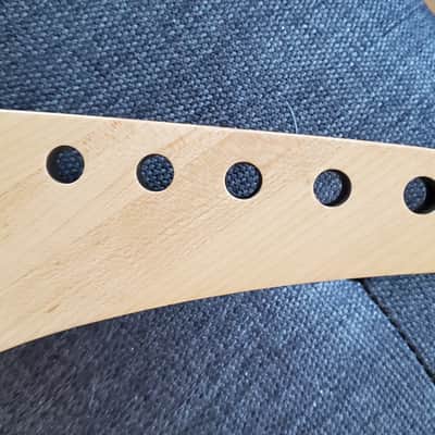 kramer Neck NOS Rosewood Left/Reverse Bound Headstock Inlay 12th Fret, Near Mint image 6
