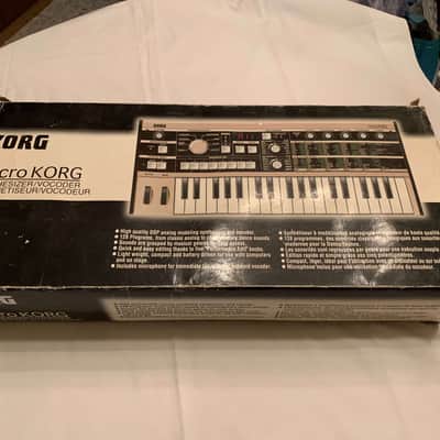 Korg MicroKORG 37-Key Synthesizer/Vocoder 2002 - 2019 - Silver image 1