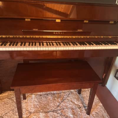 Kawai CE-7 Upright Piano 1977-1983 - Walnut image 1