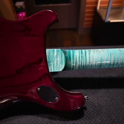 PRS Wood Library McCarty 594 Semi-Hollow Danville Music 35th Anniversary Artist Top 2025 - Bahamian Blue #8203 image 10